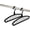(Black*2), variant on Multifunctional Foldable Clothes Hanger with 11-Hole - Upgrade Space Saving Hanger with 360° Rotation Hooks(Mix)