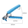 thumbnail image 3 of 2pcs Kitchen Scald Proof Clamp Bowls Plates Bowls Plates Clips Microwave Clips Anti-Scald Holder Microwave Oven Air Fryer Extraction Tool Random Color, 3 of 7