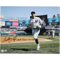 Anthony Volpe New York Yankees Autographed 16" x 20" Opening Day Photograph with "MLB Debut 3-30-23" Inscription - Fanatics Authentic Certified