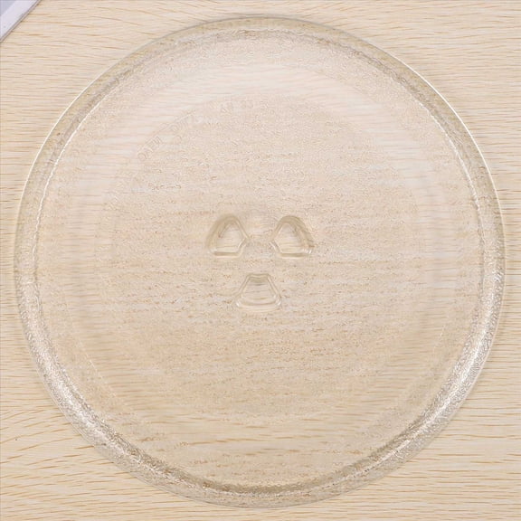 9.6 Inch Microwave Plate Spare Microwave Dish Universal Microwave Turntable Glass Plates Round Replacement Plate