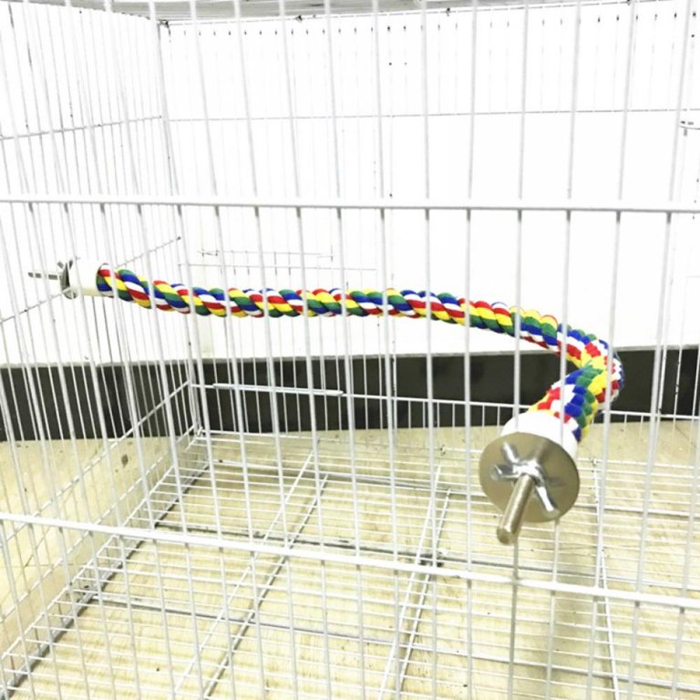 Parrot Wizard - Parrot Rope Triangle Swing for Cage