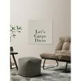 thumbnail image 5 of Carpe Diem Canvas Print - 12x12 Inch Wall Art - Modern Home Decor - Unique Handmade Painting for Living Room, 5 of 7