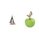 thumbnail image 1 of Escultura de velero,Estatua de velero,decoración de barco de vela,velero,Figura decorativa de resina con forma de velero,Estatua,Estatua de fruta artificial Escultura Artesanías, 1 of 8