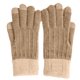 thumbnail image 1 of Guantes mágicos térmicos elásticos con pantalla táctil de invierno, tejidos de lana cálida y forrados con vellón grueso, 1 of 5