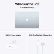 (Open Box) Apple 13-inch MacBook Air: Apple M4 chip 10-core CPU and 8-core GPU, 16GB, 256GB SSD - Sky Blue