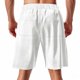thumbnail image 5 of Mens Elástico de la Cintura Pantalones Cortos de Ocio de Color Sólido de Punto de la Moda, Poliéster Versátil para la Primavera Verano Al Aire Libre Y el Uso Casual Diario, 5 of 9