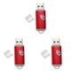 thumbnail image 1 of 3X Usb 2.0 Flash Memory Stick Pen Drive Almacenamiento Thumb Color De Pulgar: Rojo Capacidad De Memoria Flash: 512 Mb, 1 of 5