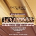 thumbnail image 3 of Pack de 2 Tintes sin Amoniaco L'Oréal Paris Excellence Tono 6U Chocolate - ¡Color Intenso y Duradero, 3 of 8
