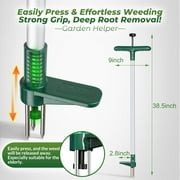 Walensee Weed Puller with 3 Claws, Stand Up Weeder for Dandelion