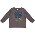 thumbnail image 3 of Inktastic Daddy's Fishing Buddy Graphic Boys or Girls Long Sleeve Toddler T-Shirt, 3 of 5