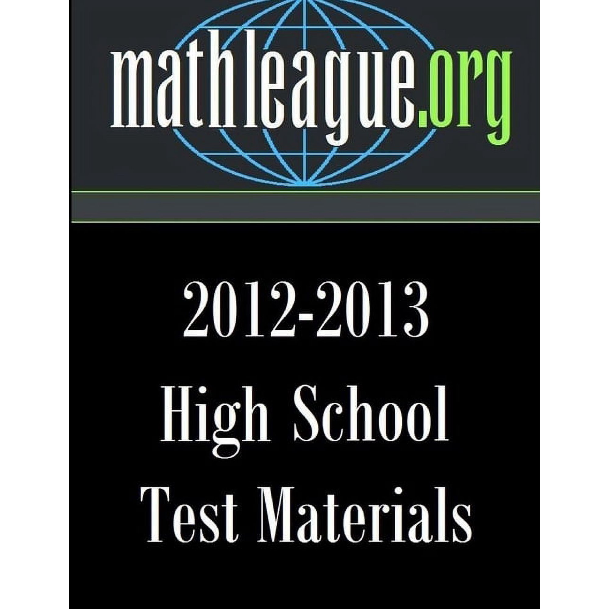 High School Test Materials 2012-2013 (Paperback)