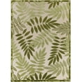 thumbnail image 3 of Nourison Aloha Indoor/Outdoor Ivory Green 9' x 12' Area Rug (9x12), 3 of 9