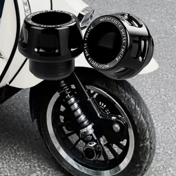 Deslizadores De Horquilla Delantera Para Moto: Protectores ABS/Aluminio, Absorción De Impactos, Resistente Al Desgaste