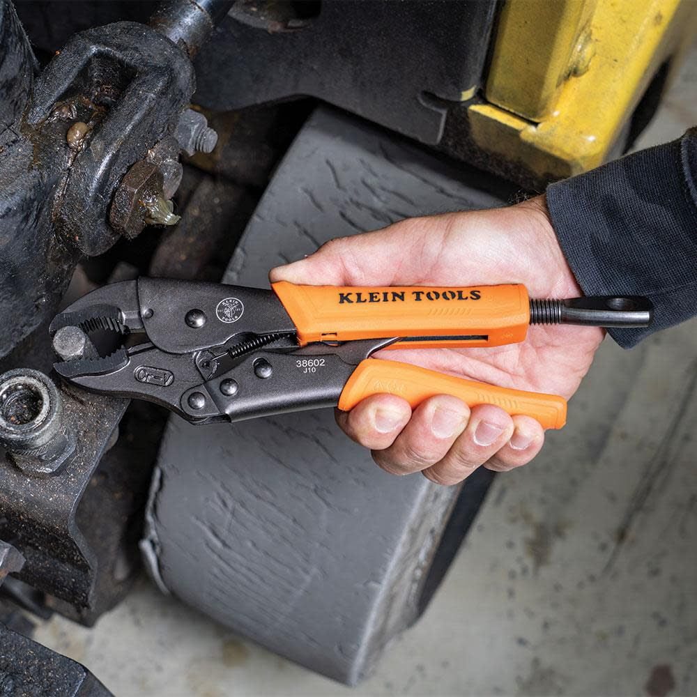 Klein Tools Curved And Long Nose Pliers, 2 Pc
