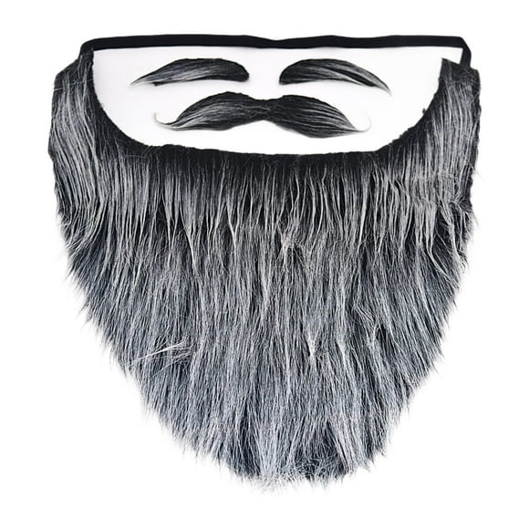 Bigote y barba, maquillaje realista, bigote falso para hombres y mujeres, festividades.