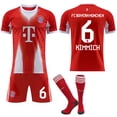 thumbnail image 1 of 2025-2026 Bayern Munich Home Kids Adult Football Shirt with Socks, 1 of 2