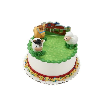 Little People Farm Friends Round Cake