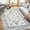 white, variant on Yesfashion Carpets Area Rugs Washable Thin Area Rug Area Rug Bedroom Rug LightVintage Area Rug,Machine Stain Resistant Anti Slip Home Decor Rug white 5*7ft