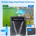 thumbnail image 4 of Filtro para acuario TARARIUM con luz UV, 4 etapas, ajustable, 150 gal, 4 of 9