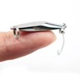 thumbnail image 4 of Señuelo de cuchara con lentejuelas para exteriores para cebos de pesca Señuelos marinos Tackle (3g) (Plata) Likrtyny Para estrenar, 4 of 5