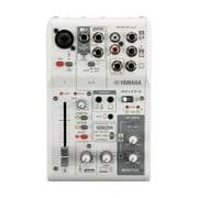 Yamaha AG03MK2 Mixer/USB Audio Interface (3-Channel) (White)