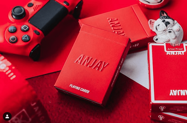 Signed Anjay Playing Cards from Indonesia Limited Edition of 100 by Ade Suryana