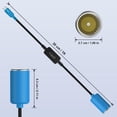 thumbnail image 4 of J&D USB-C To 12V Car Cigarette Lighter Converter, 18W Power Cable for Dash Cam, GPS, Blue, 1 ft, 4 of 7
