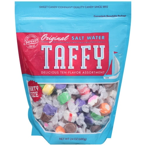 Sweet's Original Salt Water Taffy Party Size, 24 Oz. - Walmart.com ...