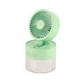 thumbnail image 1 of Humidificador de ventilador fresco, mini ventilador de escritorio USB Mini ventilador de carga USB Estética elegante, 1 of 8