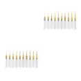 thumbnail image 4 of Speravity Pack of 10 Milling Tools Set DIY Reusable 0.8-3.175mm End Corn Kit Anti-abrasion Alloy Bits Replacement Parts Machine Hard Type1 NO1 Speravity CBP191358, 4 of 6