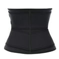 thumbnail image 2 of Vnanda Sweat Waist Trainer for Women Two Belts, Neoprene Workout Corset Waist Trainer Cincher Trimmer Shaper Zipper, 2 of 7