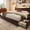 Rustic Brown, variant on Fluest Twin Bed Frame with 2-Tier Storage Headboard, USB Port and LED Light, 4 Storage Drawers, Brown