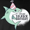 thumbnail image 3 of CafePress - Shark Birthday Long Sleeve T Shirt - Long Sleeve Dark T-Shirt, 3 of 4