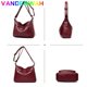 thumbnail image 5 of Bolso de mano de cuero de alta calidad para mujer, bolso de hombro tipo bandolera informal de lujo para mujer, Bolsas y monedero para trabajador, 5 of 6