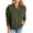 Army Green, variant on ZRGHAOYLQ Womens Bomber Jackets Trendy Basic Stand Neck Outwear Casual Zip Up Varsity Jacket Loose Long Sleeve Coats Solid Color Fall Coat Tops