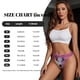 thumbnail image 5 of Fotbe Flower Field Cow Tanga Sin Costuras para Mujer con Estampado – Panties Invisibles, Transpirables y Cómodos para Uso Diario-Large, 5 of 6