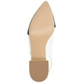 thumbnail image 6 of Journee Womens Bertie Sling Back Two Tone Pointed Toe Flats, 6 of 10