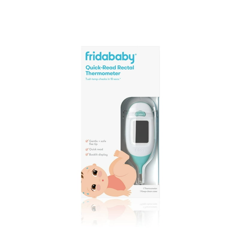 Frida Baby Quick-Read Digital Rectal Thermometer for Accurate Infant  Temperature Readings 