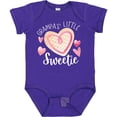 thumbnail image 3 of Inktastic Grampa's Little Sweetie with Pink Heart Cookie Boys or Girls Baby Bodysuit, 3 of 5