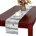 thumbnail image 3 of MKHERT Christmas Tree in The Forest Table Runner for Office Kitchen Dining Room Wedding Party 16x72 inch, 3 of 4