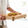 thumbnail image 2 of Totally Bamboo Bamboo Big Easy Chopping Block, 19" x 13.5", 2 of 2