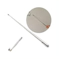 thumbnail image 3 of HLONK 2pcs Heavy-Duty Stainless Steel Retractable Teaching/Presenting Pens with Extendable Clip - Telescopic Ballpoint Pointers  No Battery Needed  for Classroom  Office  Conference  Home, 3 of 3