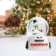 thumbnail image 1 of Globo de Nieve navideño brillante de cristal para niños Perfecl Decoración de Hogar Año nuevo, 1 of 7