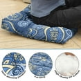 thumbnail image 6 of Meditation Cushion with Paisley Pattern, Boho Square Floor Pillow for Yoga and Sitting 22 x 22, 6 of 7