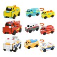 thumbnail image 2 of High-quality Abs Plastic Toy 3pcs Toy Car Portable Dual-design Transformable Car Creative Shape-changing Vehicle Toy for Children Toy Car for Kids, 2 of 8