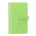 thumbnail image 1 of Cuero de la PU, colección de tarjetas fotográficas instantáneas, álbum, estuche para imágenes para Mini 8/9/7 s / 25/70/90, verde 96 bolsillos, 3 pulgadas, Scienceny EL2187-04B, 1 of 2