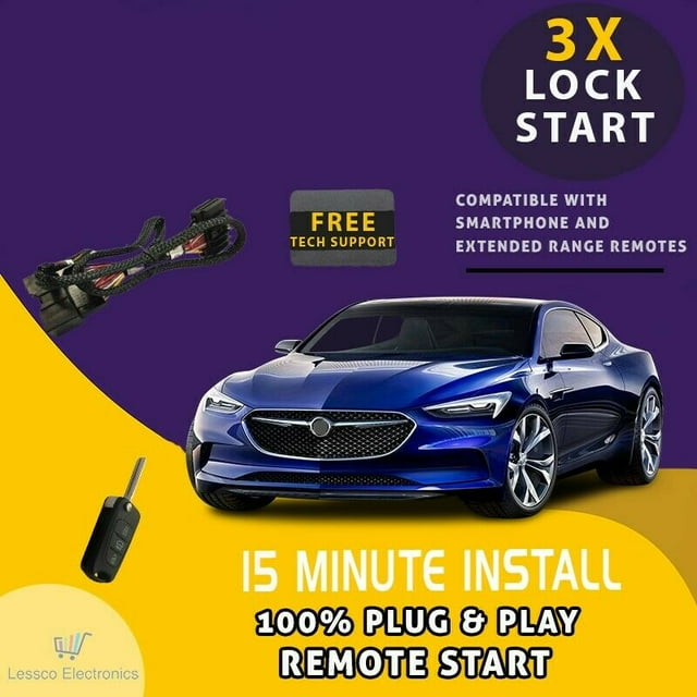 100 Plug & Play Remote Start fits 2022 Mitsubishi Eclipse Cross PushToStart