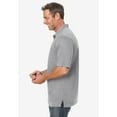 thumbnail image 3 of KingSize Men's Big & Tall Shrink-Less Lightweight Polo, 3 of 6
