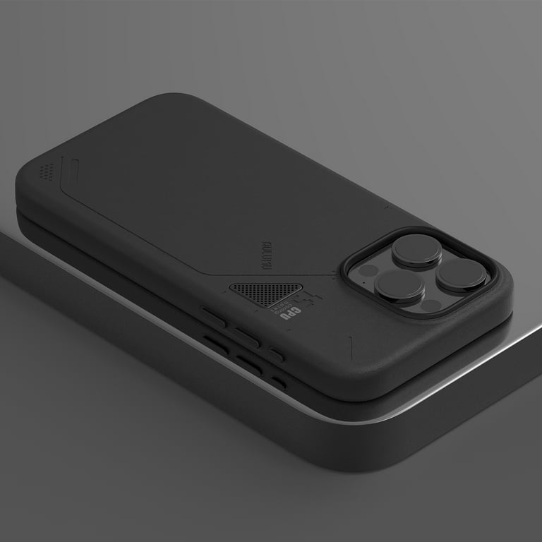 Aulumu A15 Vegan Leather Case for iPhone 15 Pro Max Magnetic Case [Unique  Cooling Window] - Compatible with Magsafe [Metal Individual Buttons] -  Black - Walmart.com