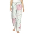 thumbnail image 2 of Picia Cute Pigs Womens Soft Woven Cotton Elastic Waistband Sleep Pajama Pant Lounge Sleep Pant With Pockets And Drawstring-X-Large, 2 of 9